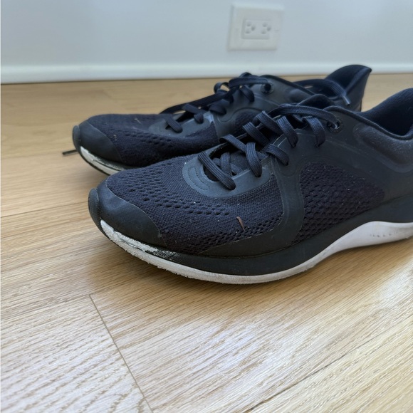 Lululemon Athletica Black Athletic Shoes with Breathable Mesh - Picture 3 of 8